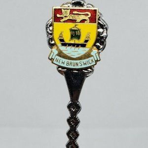 New Brunswick Mini Collectors Vintage Silver Spoon
